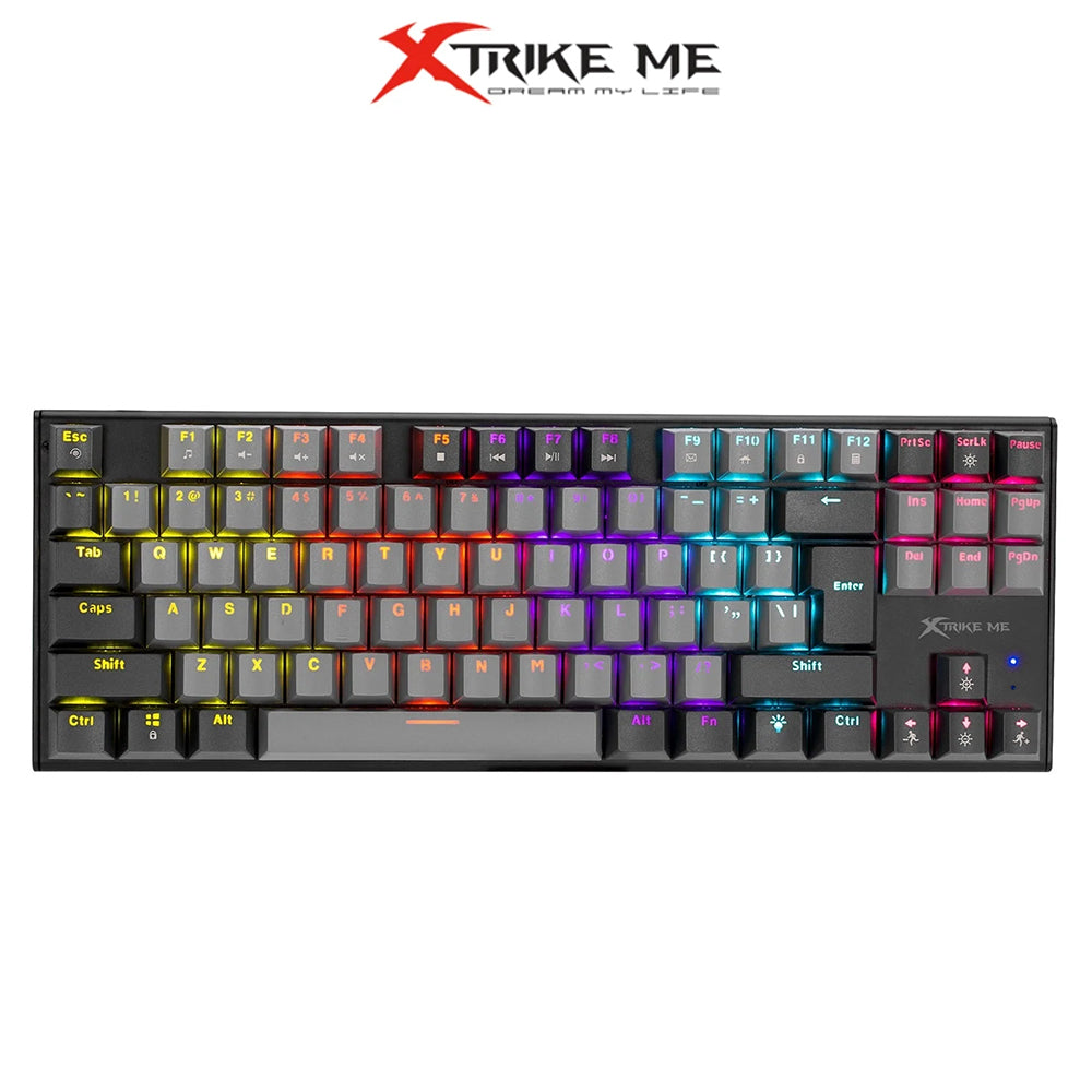XTRIKE ME GK-989 A WIRED KEYBOARD TKL MECHANICAL GAMING KEYBOARD
