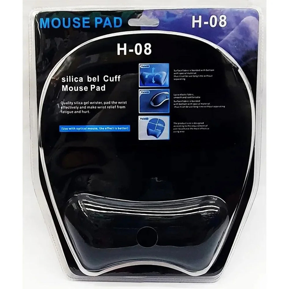 H08 GEL MOUSE PAD WITH WRIST PAD