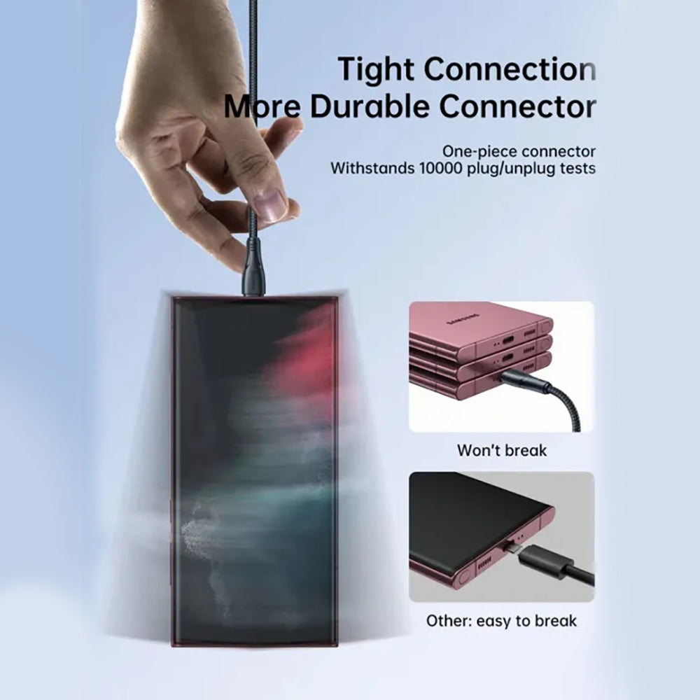 Joyroom SA26-AL3 Flash-Charge Series 3A Fast Charging Data Cable (USB-A to Lightning) 1m-Black