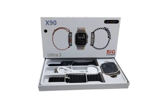 X90 ULTRA 2 SMART WATCH 49MM 2.19 INCH BIG SCREEN BLACK