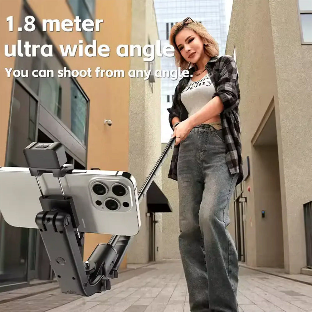 A101 GIMBLE EXTENDABLE AUTO FACE TRACKING AI INTELLIGENT WIRELESS REMOTE WITH FILL LIGHT