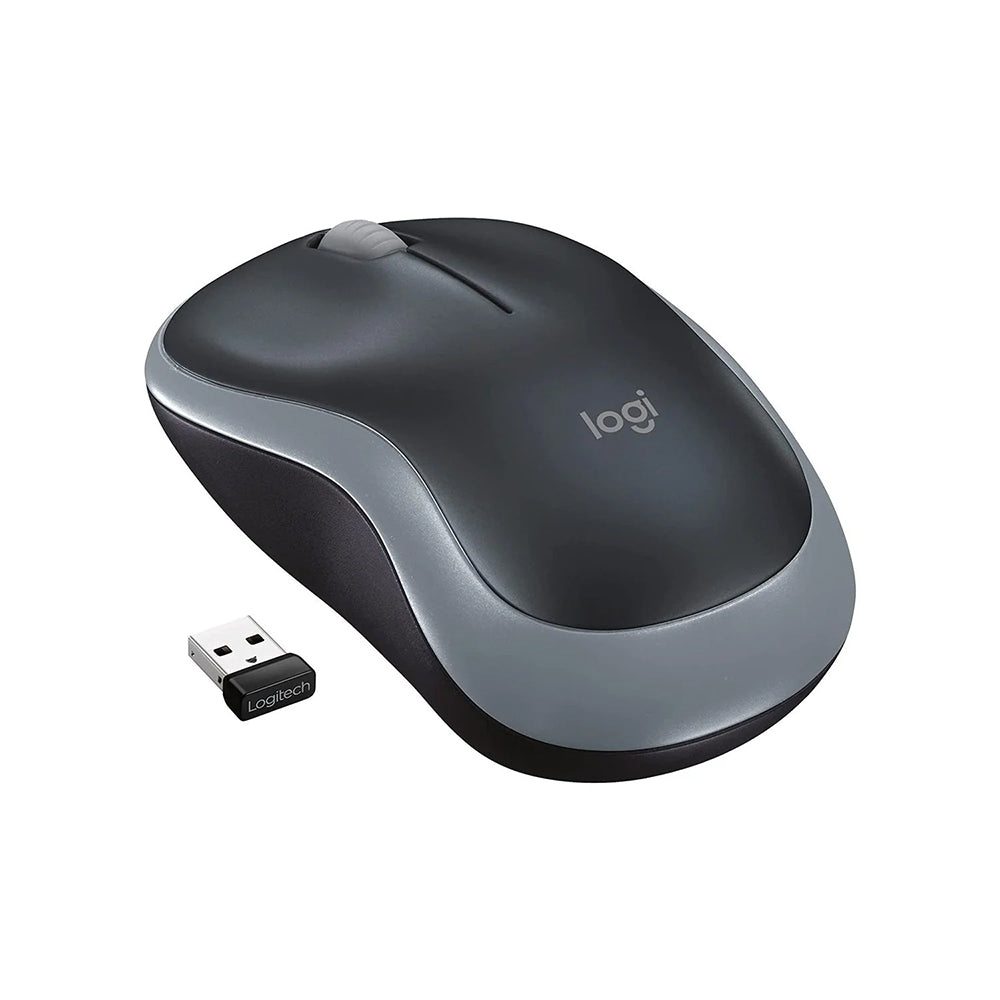 Logitech M185 Wireless Mouse, 2.4GHz with USB Mini Receiver
