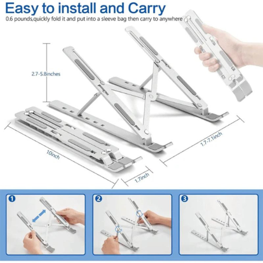16 INCH LAPTOP STAND CREATIVE FOLDING STORAGE BRACKET