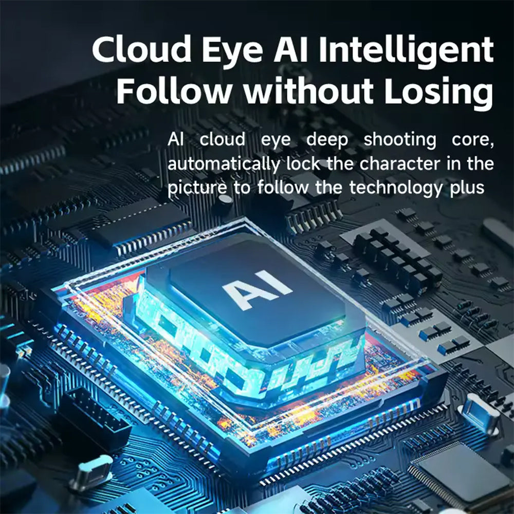 A101 GIMBLE EXTENDABLE AUTO FACE TRACKING AI INTELLIGENT WIRELESS REMOTE WITH FILL LIGHT