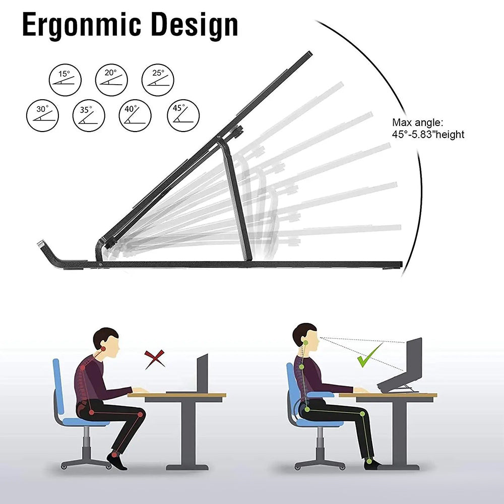 16 INCH LAPTOP STAND CREATIVE FOLDING STORAGE BRACKET