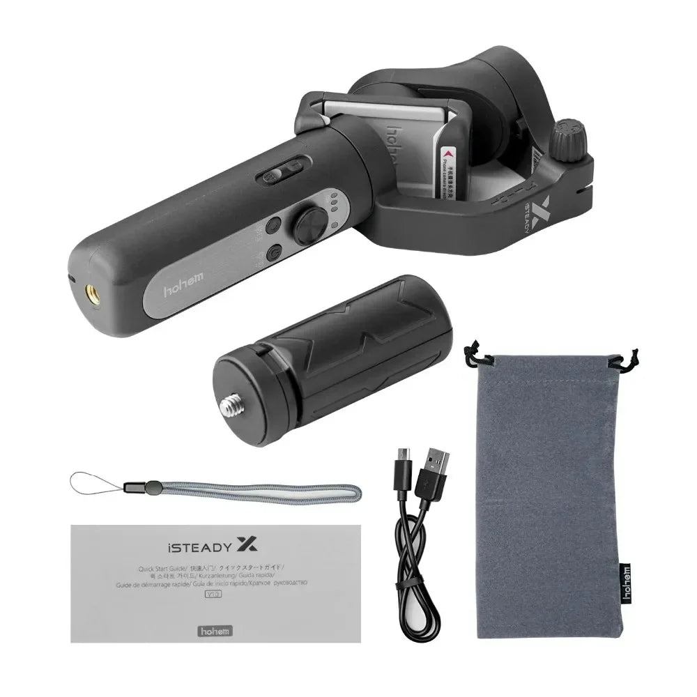 I STEADY XE 3 AXIS HANDHELD GIMBAL STABILIZER FOR SMARTPHONES-BLACK