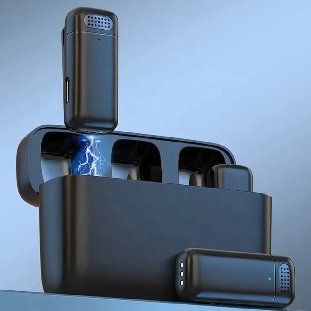 K13 Type-C ANC Dual Wireless Lavalier Microphone