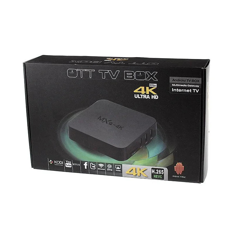 SMART BOX MXQ 4K QUAD CORE 1G+8G