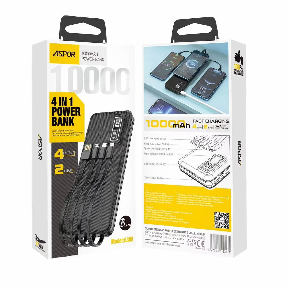 Xiaomi Mi 10000mah 22.5w Power Bank Usb-C Two-Way Fast Charge Powerbank Portable Charger (Black)