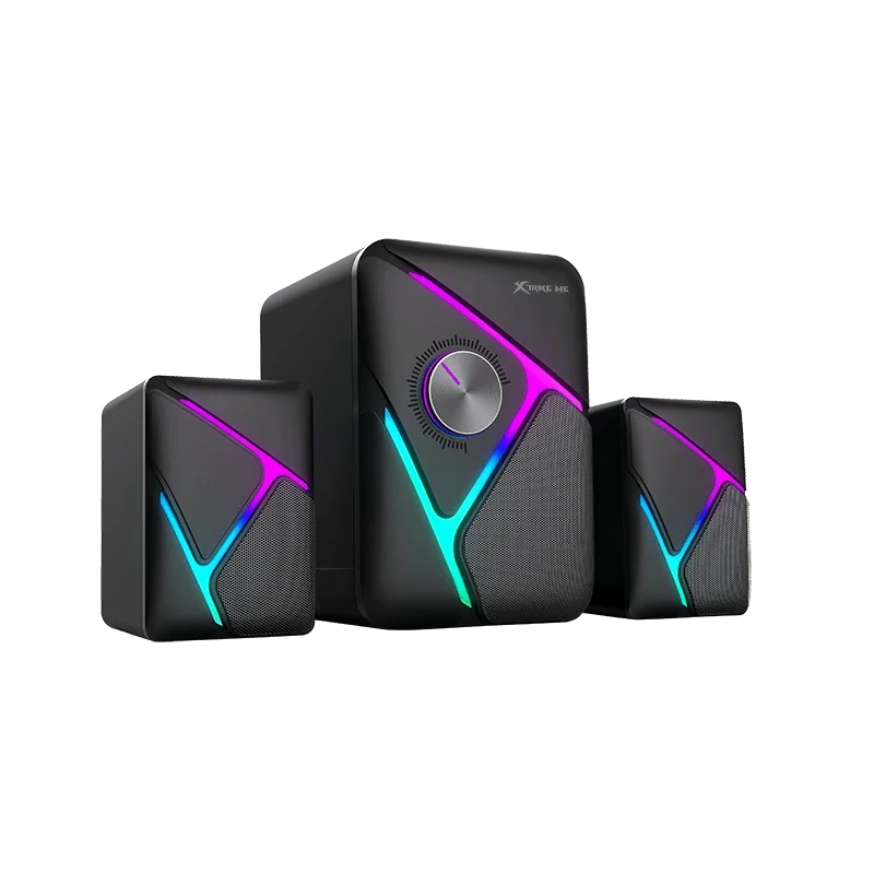 XTRIKE ME SK-610 Subwoofer RGB Stereo Wired Gaming Speakers