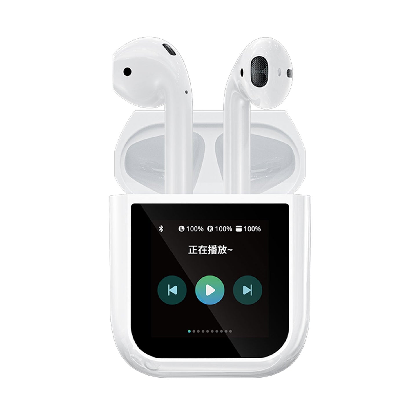 A14 PRO ANC BT 5.4V JERRY CHIPSET WIRELESS TOUCH DISPLAY AIRPODS WHITE