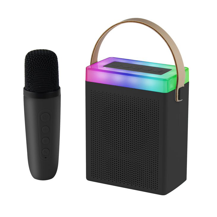 KISONLI G22 MINI BT PORTABLE KARAOKE SPEAKER WITH WIRELESS HANDHELD MICROPHONE