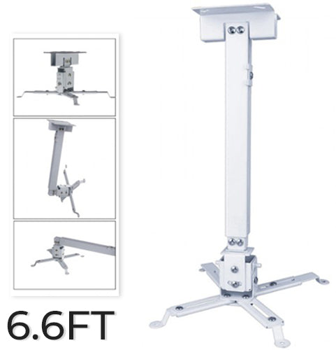 PROJECTOR CEILING MOUNT KIT HEAVY GAUGE (SQUARE TYPE) STAND 6.6FEET 2M