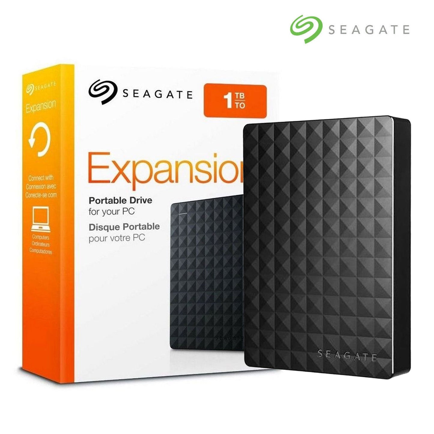 SEAGATE EXPANSION HDD USB 3.0 PORTABLE 2.5 INCH EXTERNAL HARD DRIVE CASE