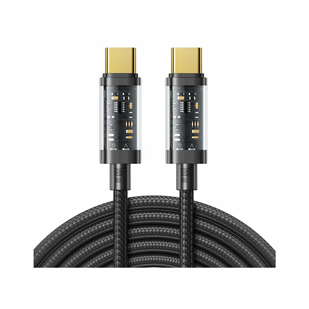 JOYROOM S-CC100A12 Type-C to TPYE-C 100W Data Cable 1.2m Black