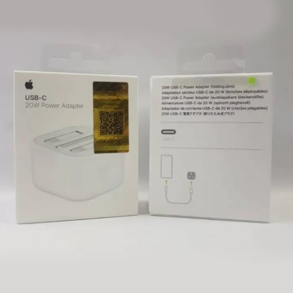 25W Iphone Usb-C Pd Power Adapter Charger 3 Pin (Uk Pin)