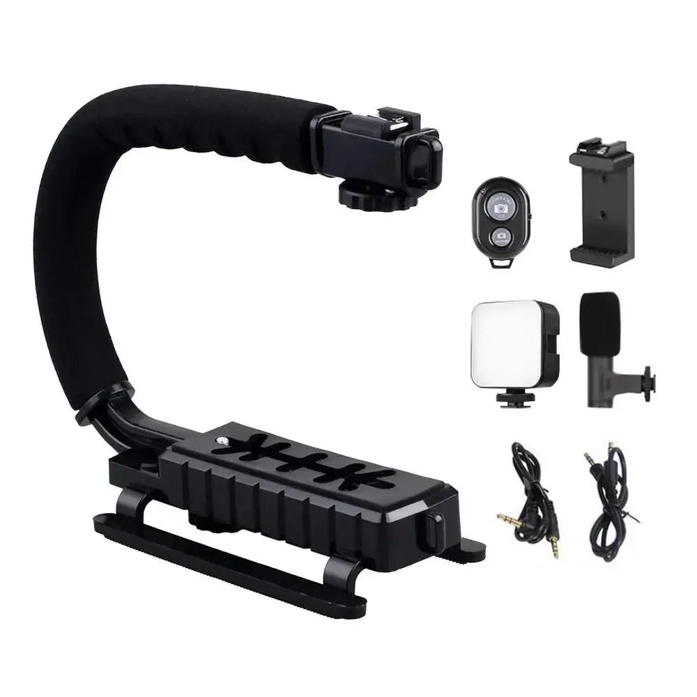 AY-49U U SHAPED VIDEO MAKING HANDHELD STABILIZER KIT