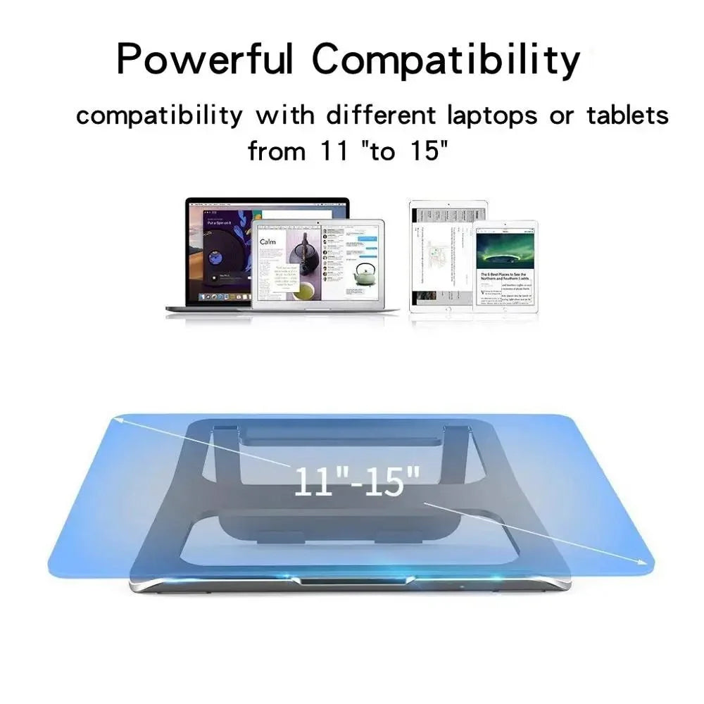 ALUMINUM ALLOY TABLET HOLDER FOR LAPTOP STAND