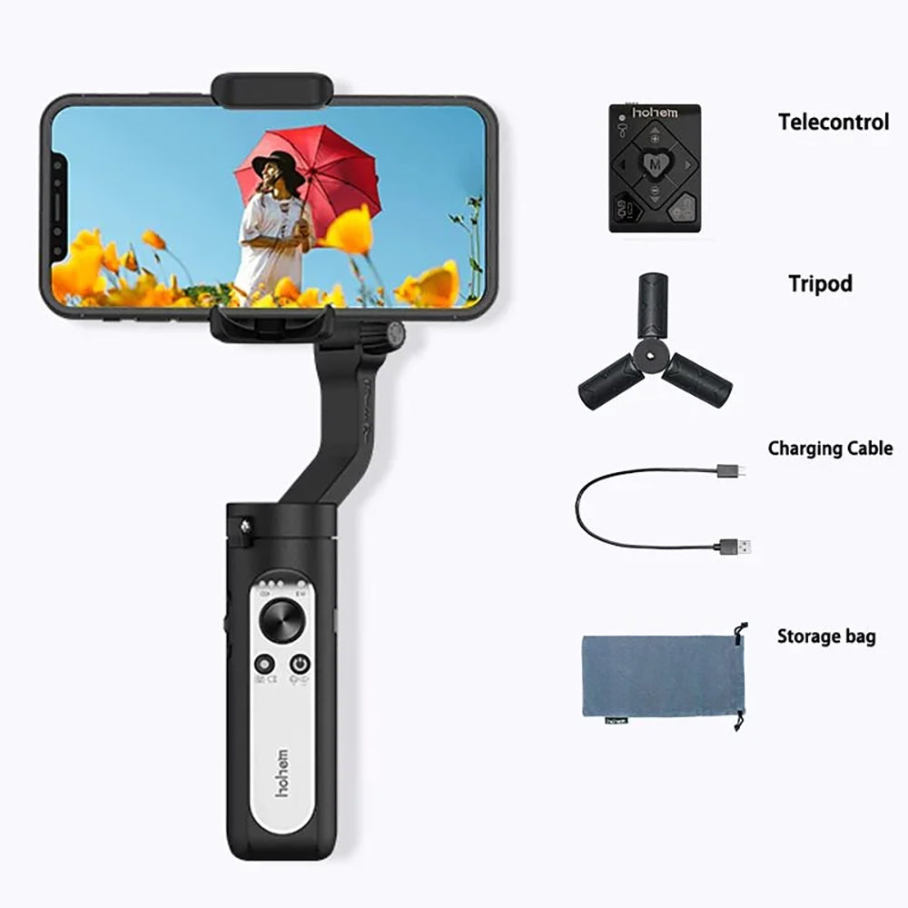 I STEADY XE 3 AXIS HANDHELD GIMBAL STABILIZER FOR SMARTPHONES-BLACK