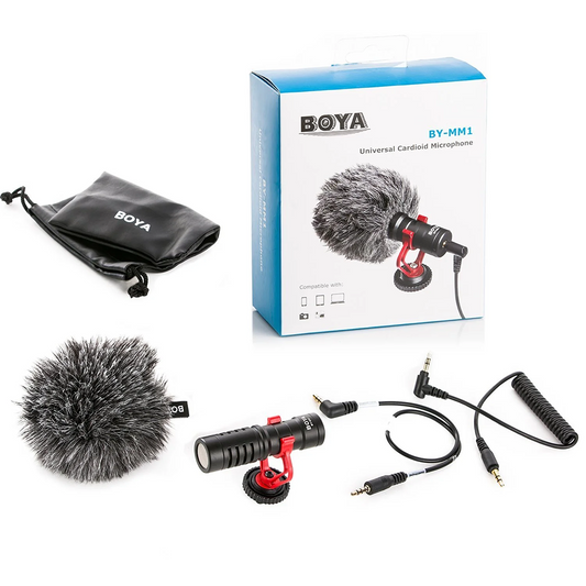 BOYA BY-MM1 ORIGINAL PROFESSIONAL MICROPHONE