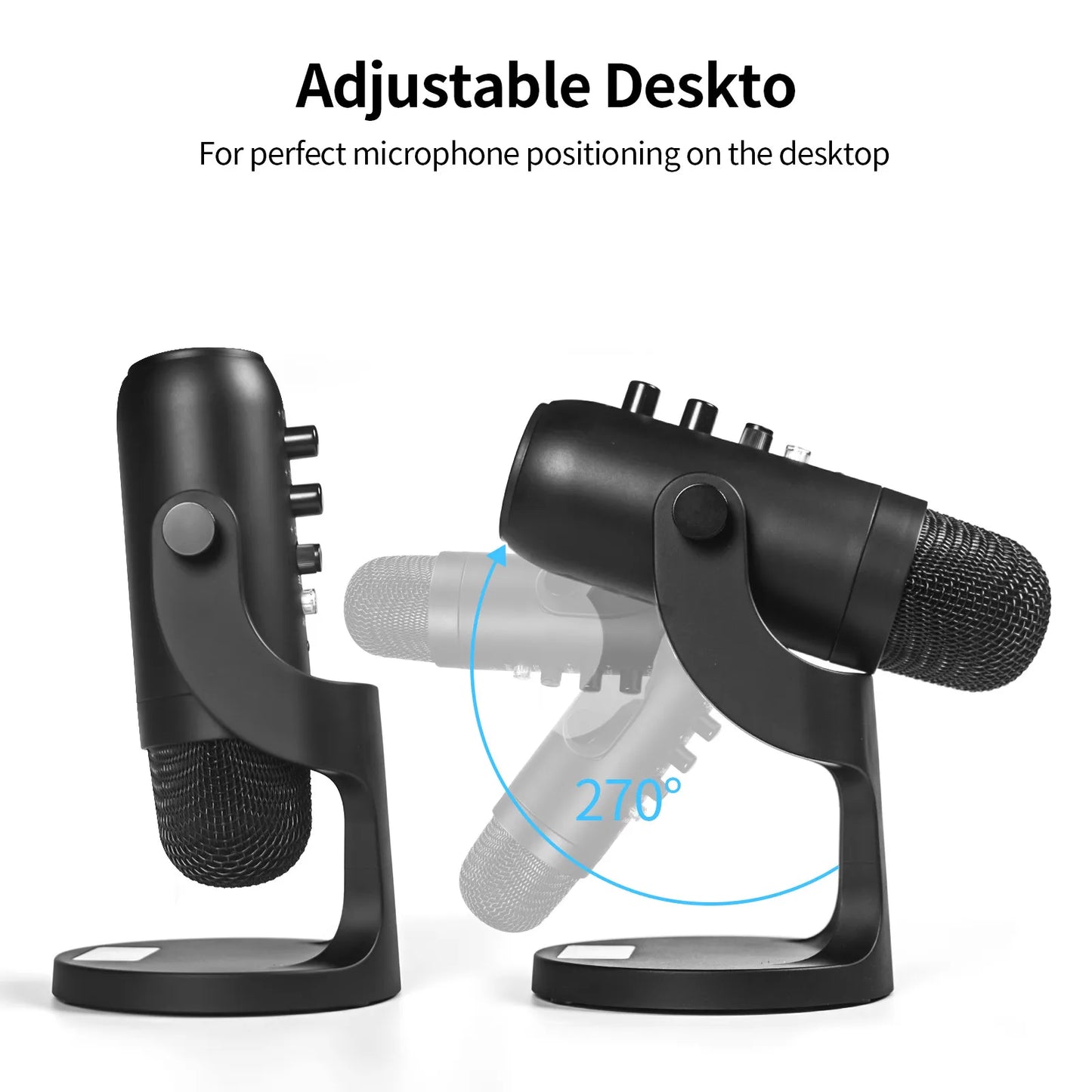 Jmary Mc-pw8 Professional Usb Microphone For Podcasting With Noise Reduction